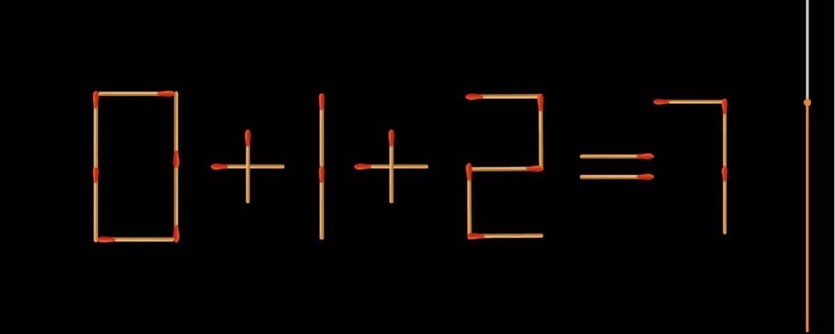 Défi cérébral : Testez votre QI avec ce puzzle d’allumettes en 50 secondes, faites chauffer vos neurones !