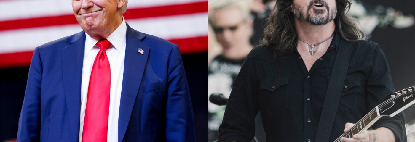 La campagne de Trump affirme avoir eu la « licence » de diffuser la chanson des Foo Fighters