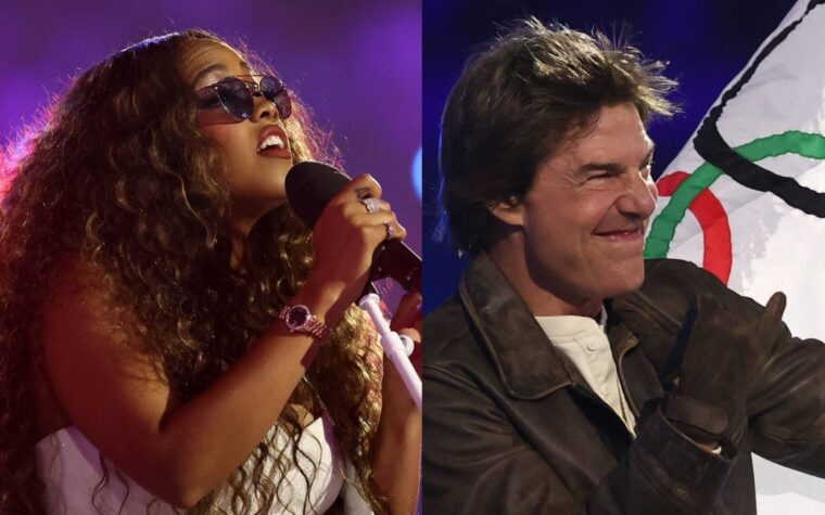 Le thème « Impossible » de Tom Cruise lors de la cérémonie de clôture des Jeux olympiques de Paris