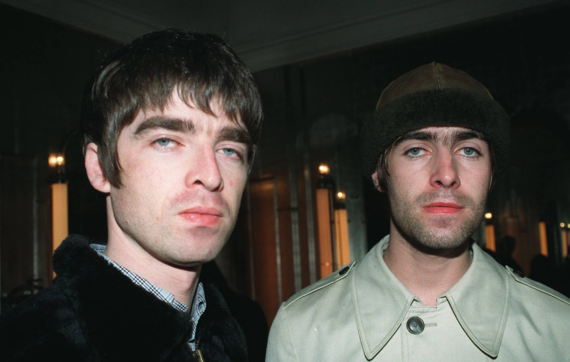 Noel et Liam Gallagher d'Oasis. (Photo de PA Images via Getty Images)
