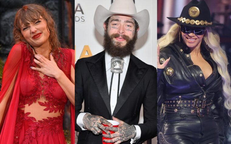 Post Malone dit que « ça doit être nul » d'être aussi célèbre que Taylor Swift ou Beyoncé