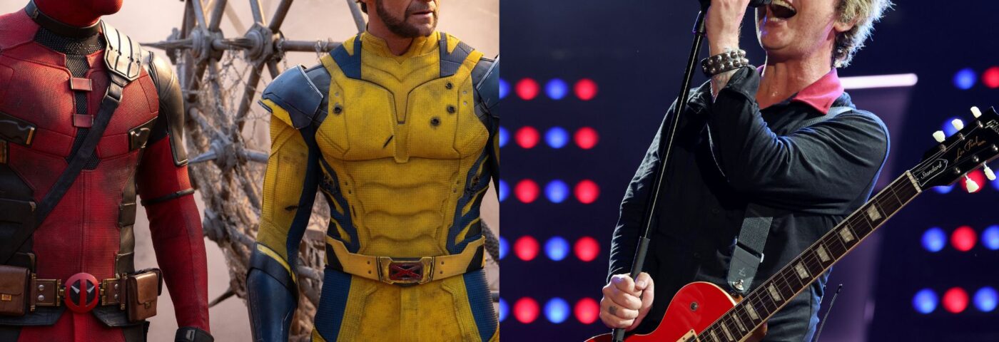 Regardez Green Day se déguiser en Deadpool et Wolverine au spectacle de Citi Field