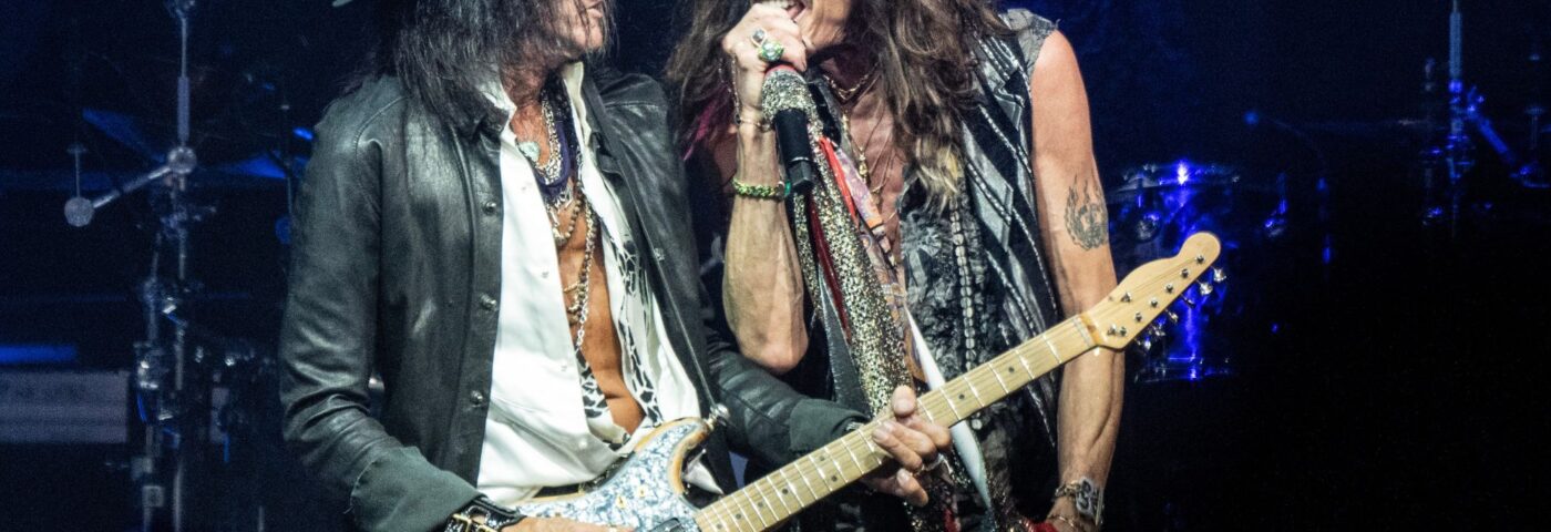 Regardez des images du dernier concert live d'Aerosmith
