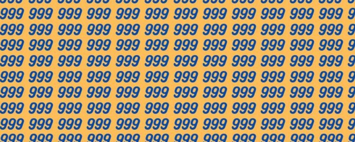 Casse-tête visuel : pensez-vous être capable de repérer le 969 en moins de 20 secondes ?