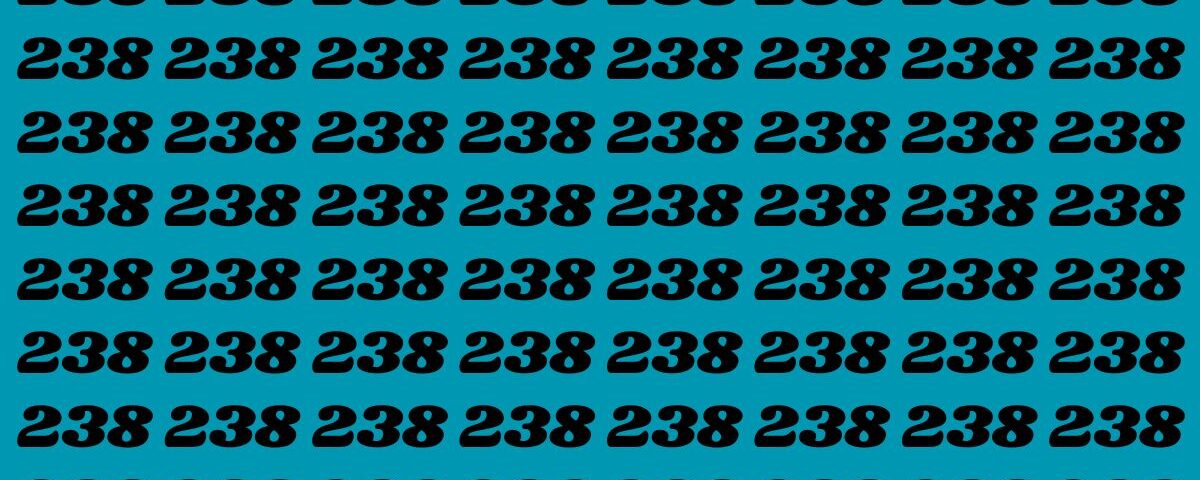 Casse-tête d’observation : repérez le nombre 288 parmi des 238 en moins de 20 secondes ! Testez votre acuité visuelle dès maintenant !