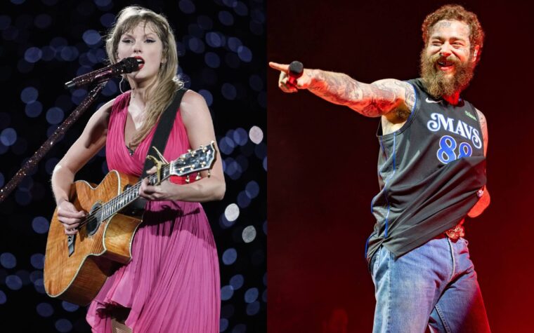 Taylor Swift et Post Malone en tête des nominations aux MTV VMA 2024