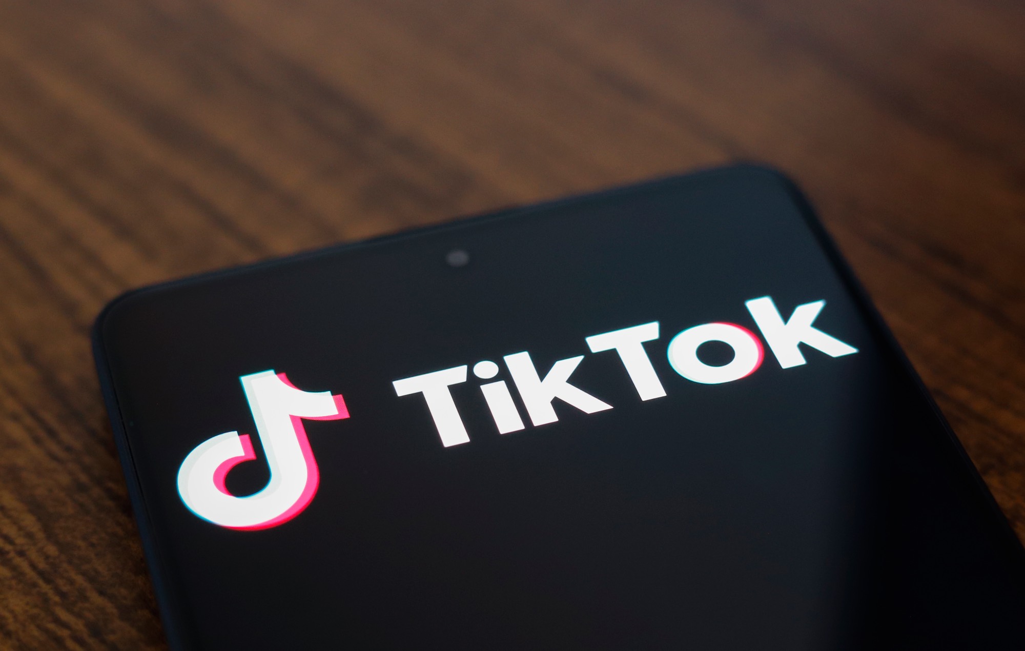 TikTok sur un téléphone mobile