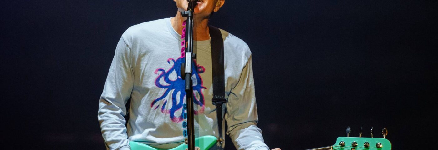 Un fan de Blink-182 devient viral après avoir tenté de chanter « First Date » sur scène avec son groupe