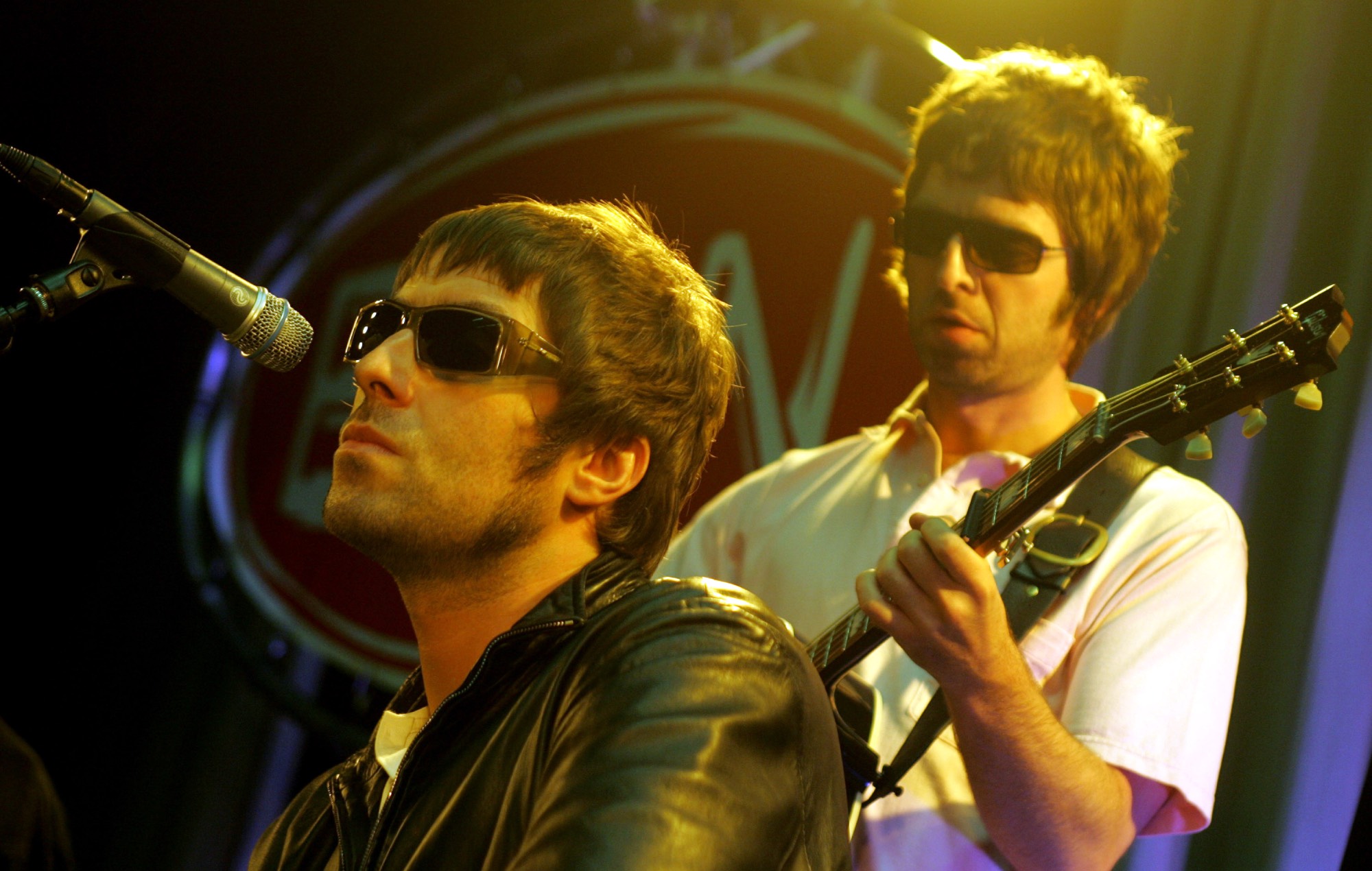 Liam et Noel Gallagher d'Oasis