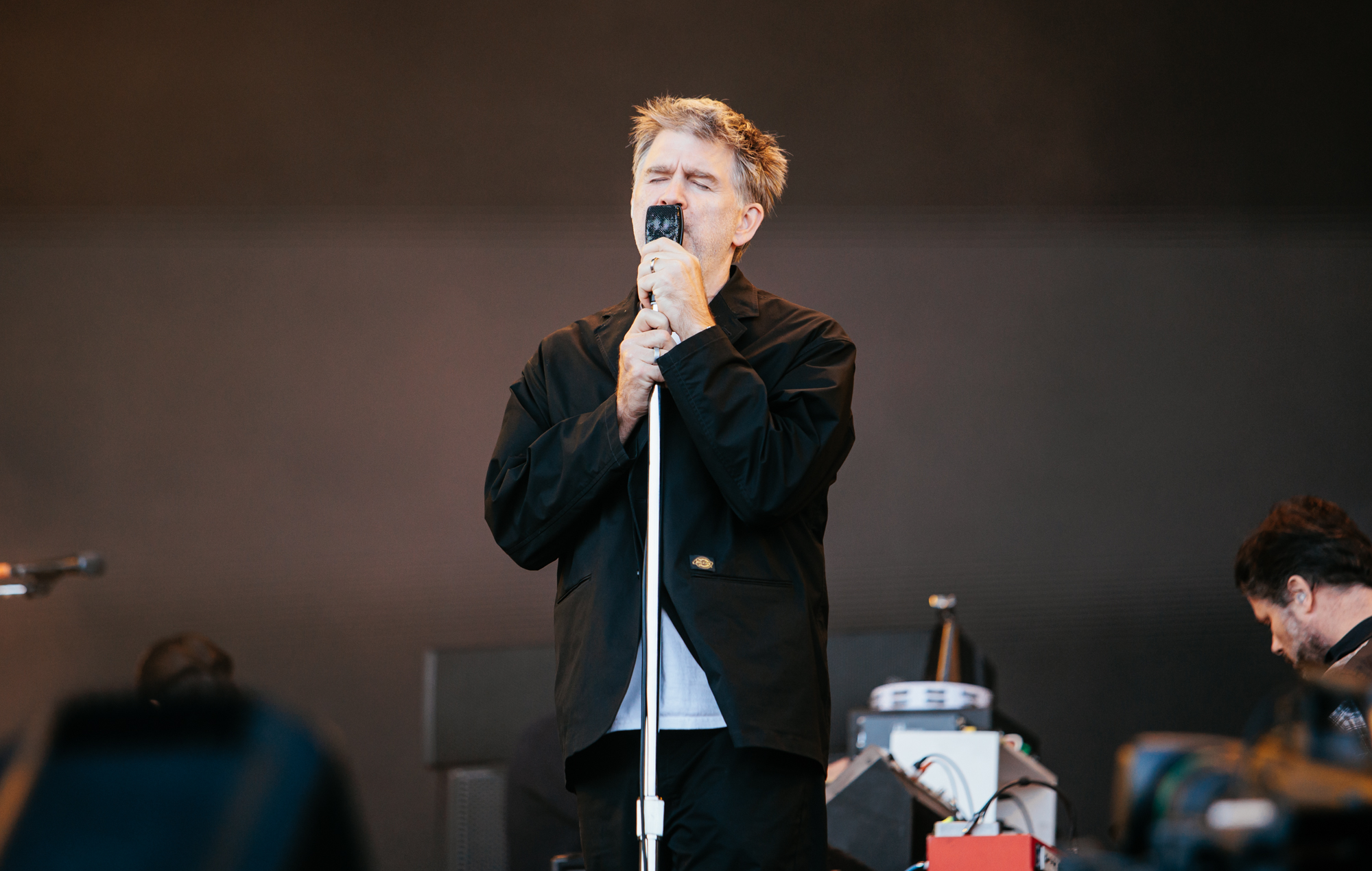 LCD Soundsystem en direct à Glastonbury 2024. Crédit : Andy Ford pour NME
