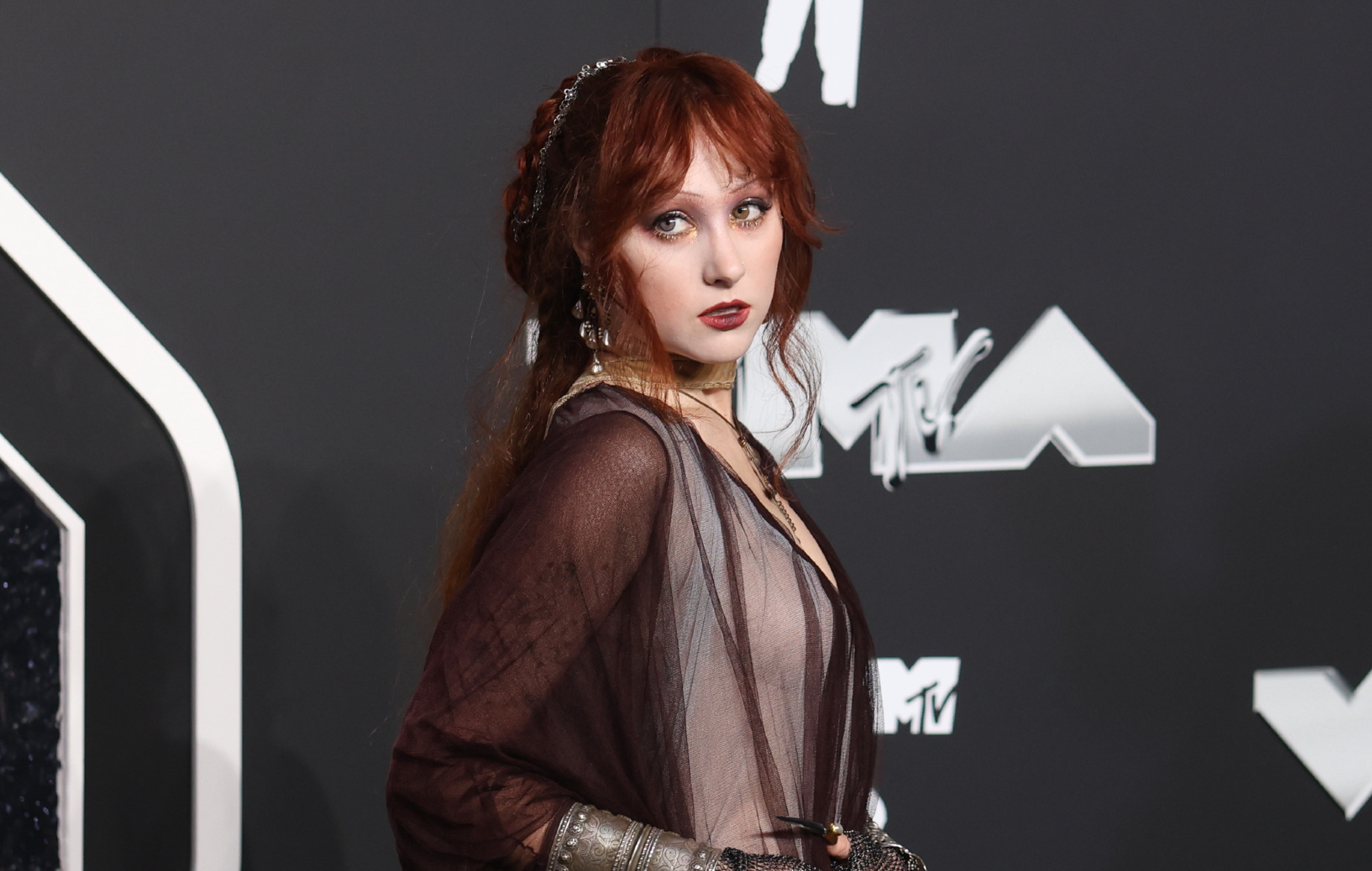 Chappell Roan aux MTV VMA 2024. Crédit photo : Udo Salters/Patrick McMullan via Getty Images