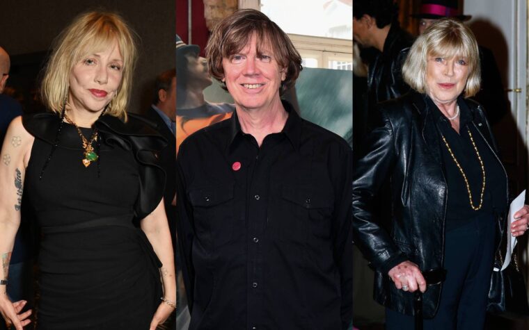 Courtney Love, Thurston Moore, les membres de My Bloody Valentine et Portishead se rencontrent à Londres pour reprendre les chansons de Marianne Faithfull pour un projet mystérieux