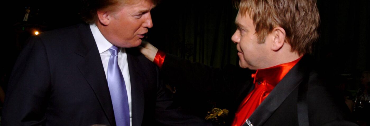 Elton John remercie Donald Trump pour son soutien et déclare que sa blague sur Kim Jong-un était « brillante »