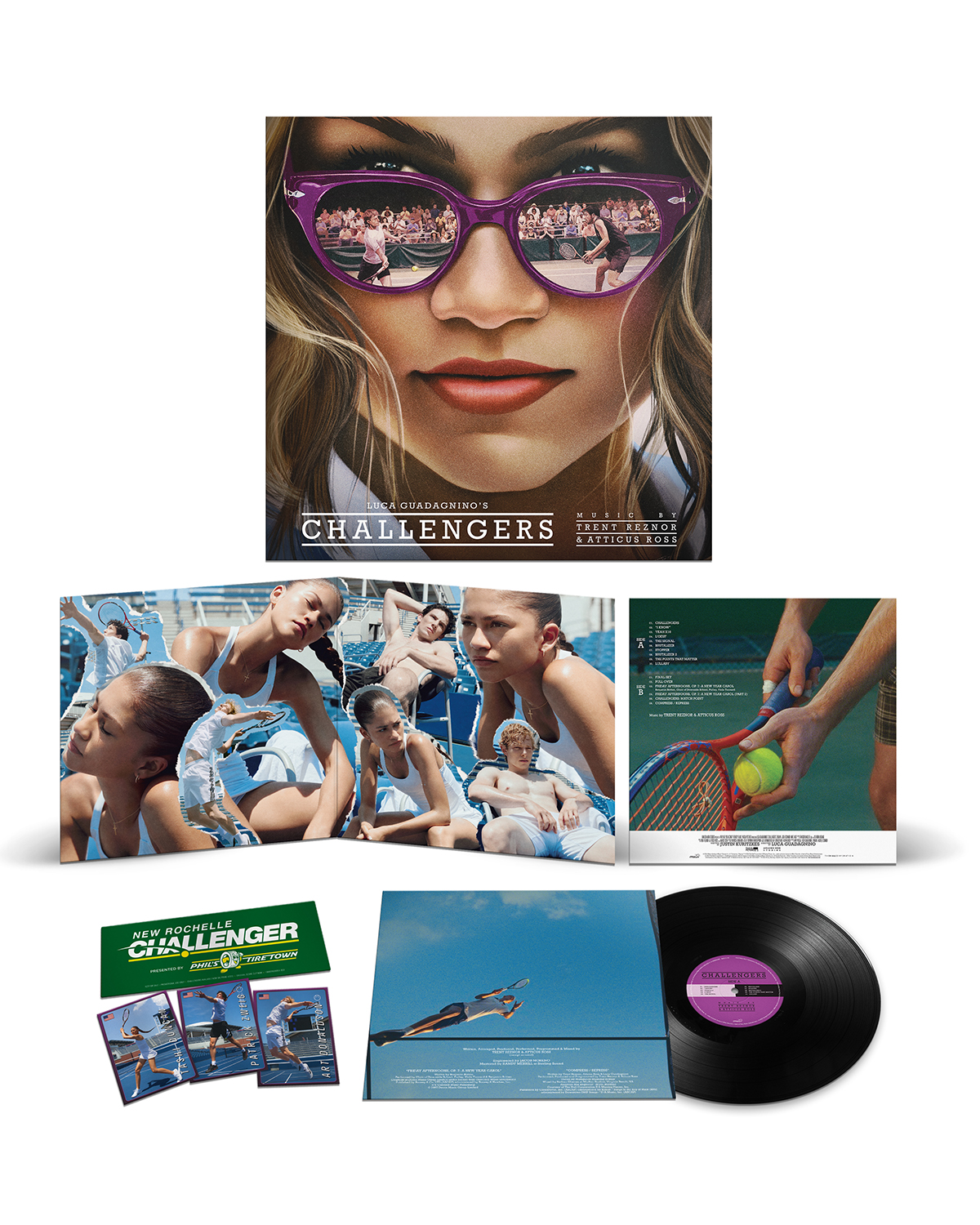 illustration en vinyle des challengers