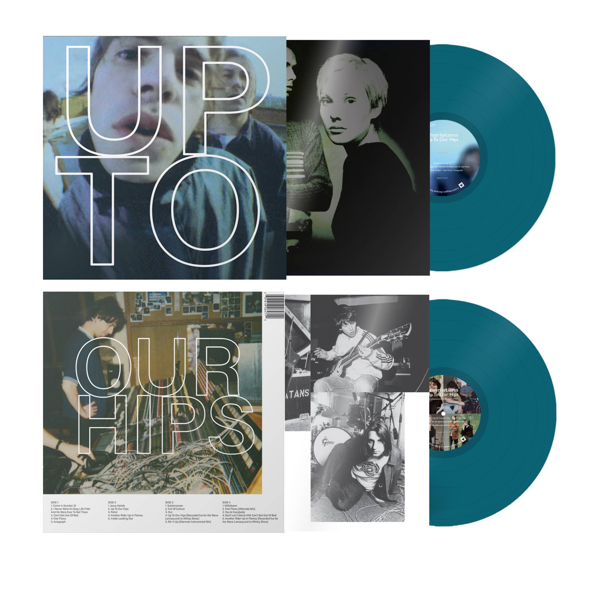 Réédition de 'Up To Our Hips' pour les 30 ans de The Charlatans. Crédit : PRESS