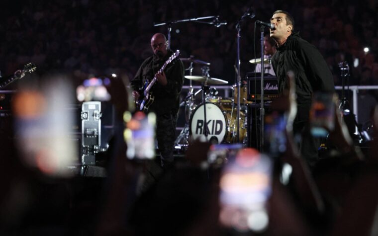 Liam Gallagher dit au revoir à son groupe live lors de son dernier concert solo prévu à Malte