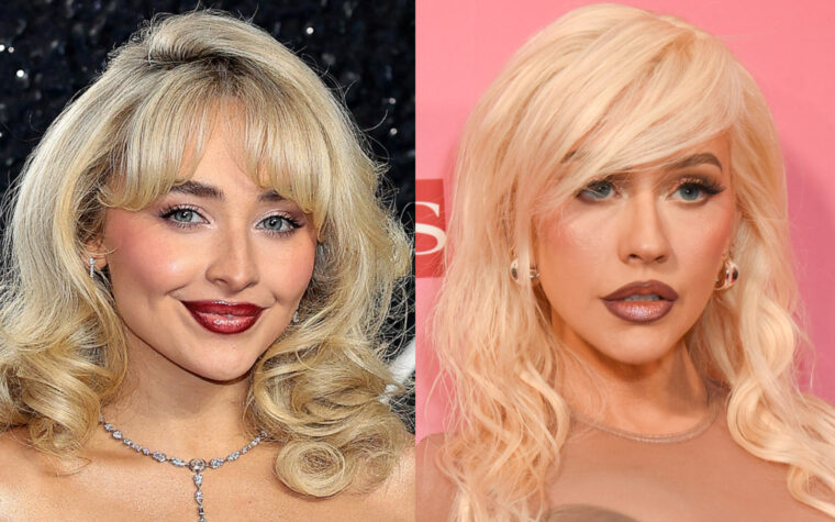 Sabrina Carpenter appelle Christina Aguilera « maman » dans une vidéo sociale inspirée des Kardashian