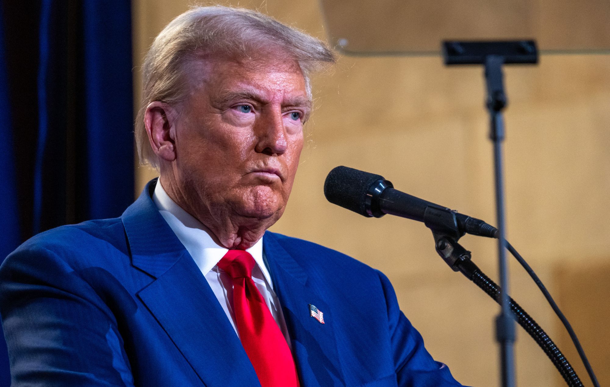 L'ancien président américain Donald Trump en 2024