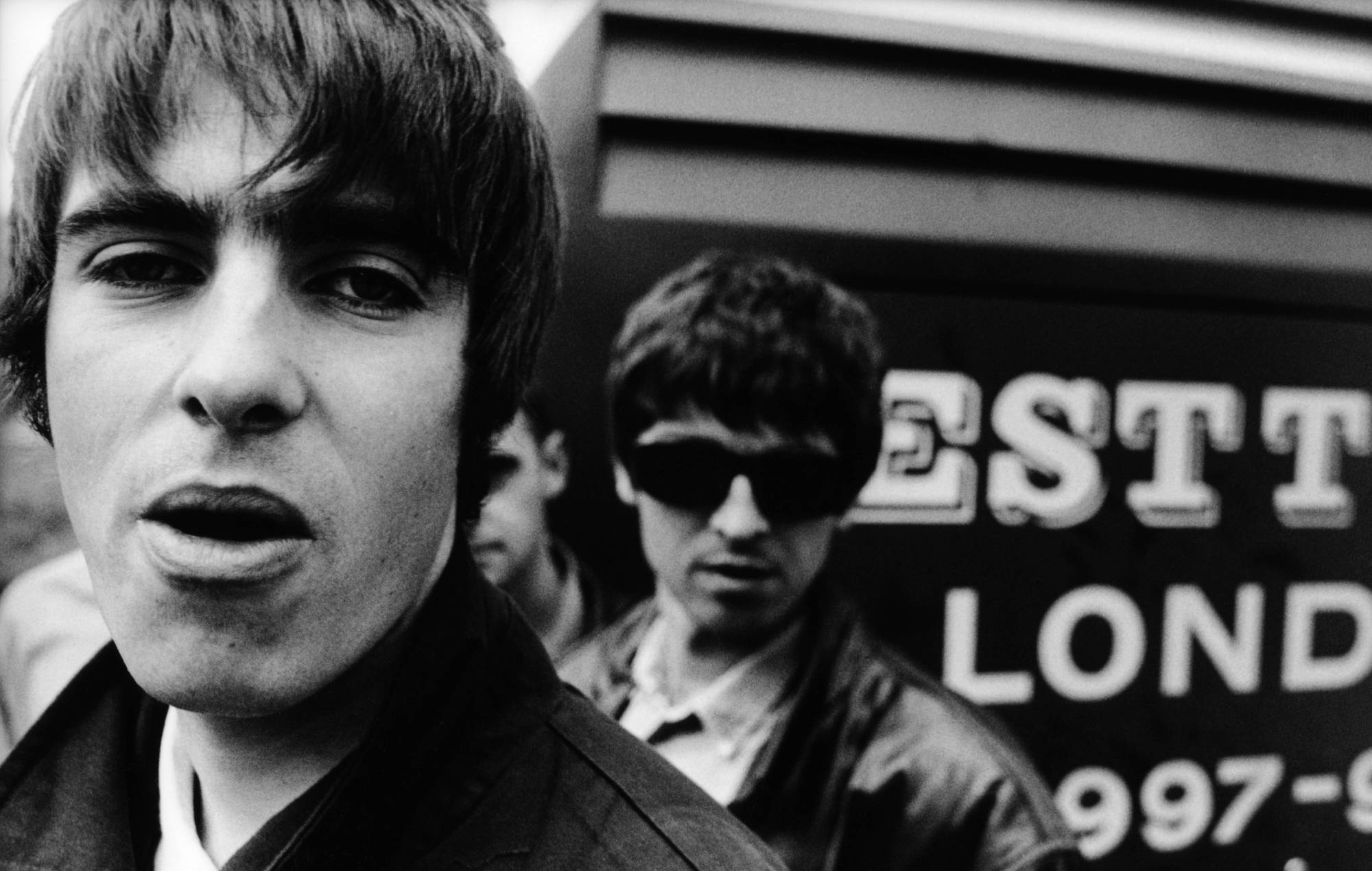 Liam Gallagher et Noel Gallagher d'Oasis