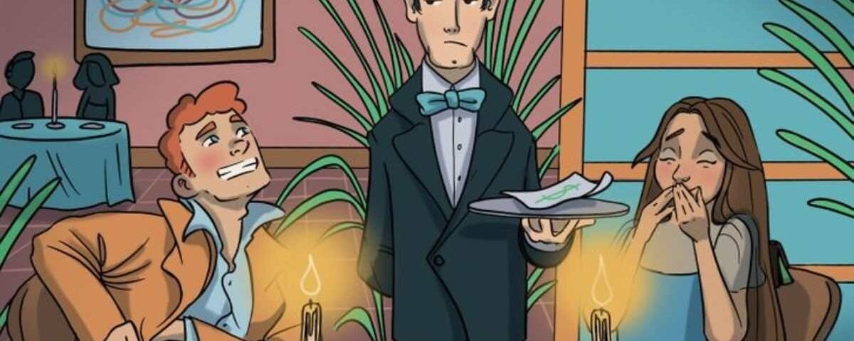 Illusion d’optique pour test de QI : Seulement 1% peuvent trouver le portefeuille perdu d’un homme caché dans le restaurant en 11 secondes !