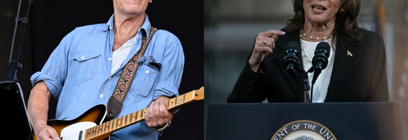 Bruce Springsteen soutient Kamala Harris à la présidence des États-Unis