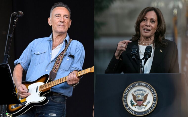 Bruce Springsteen soutient Kamala Harris à la présidence des États-Unis