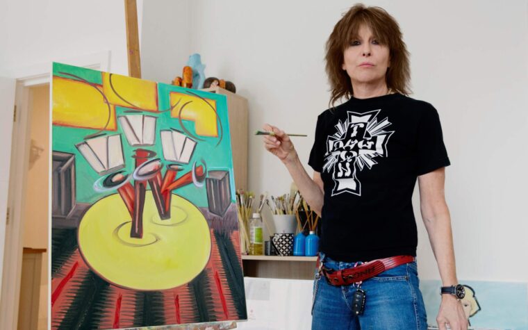 Chrissie Hynde annonce l'exposition d'art londonienne « Hynde Sight »