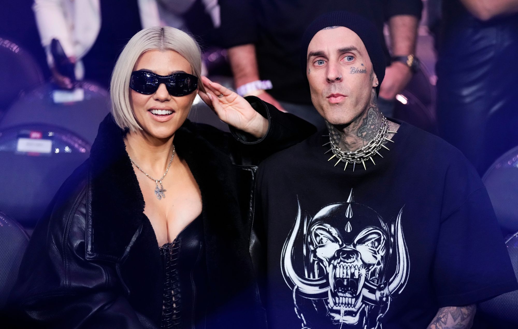 Kourtney Kardashian et Travis Barker en 2023