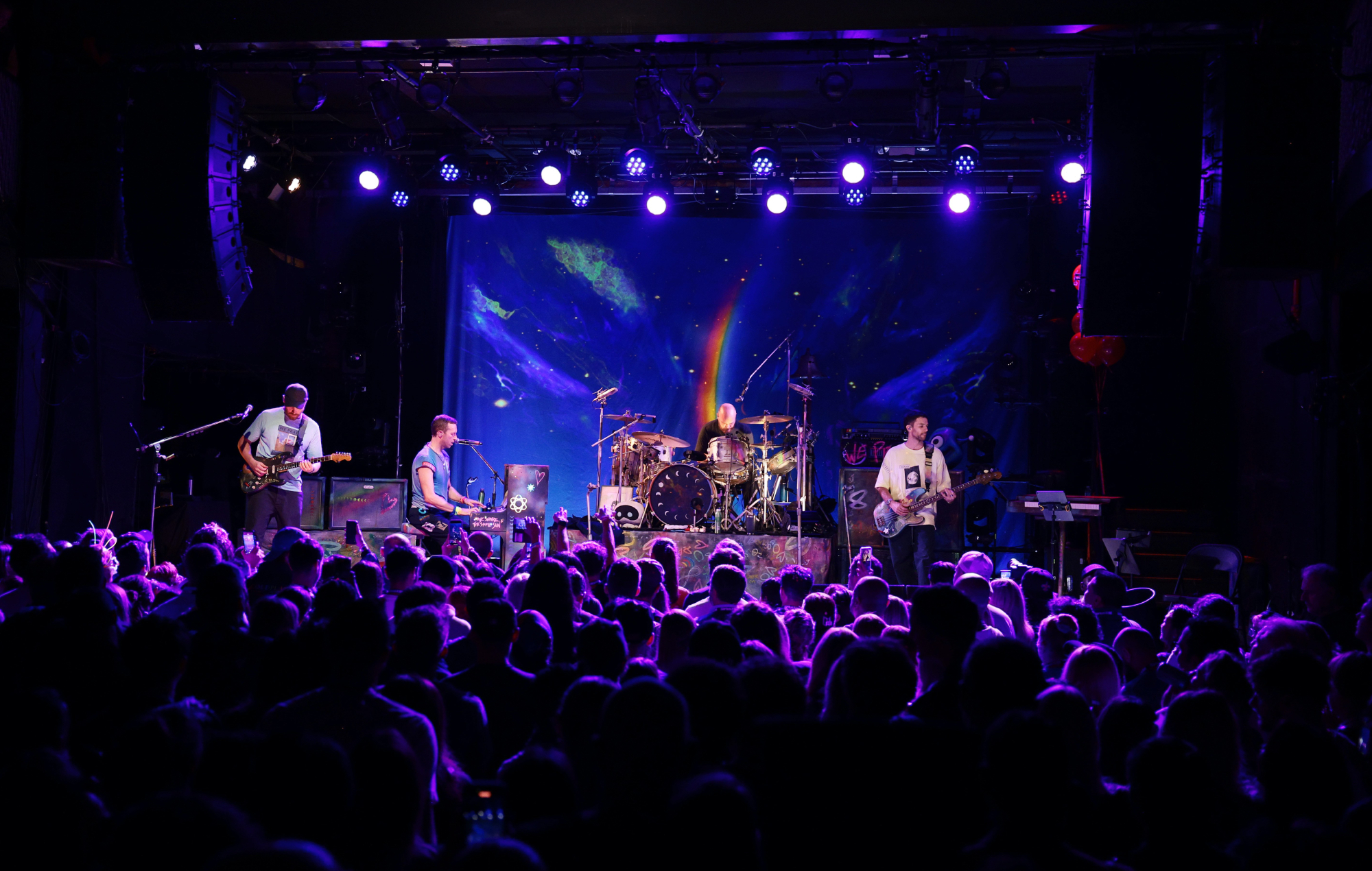 Coldplay live in Brooklyn' au Music Hall de Williamsburg le 7 octobre 2024 à New York