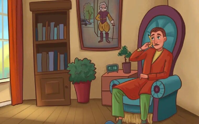 Énigme visuelle difficile trouver l'erreur