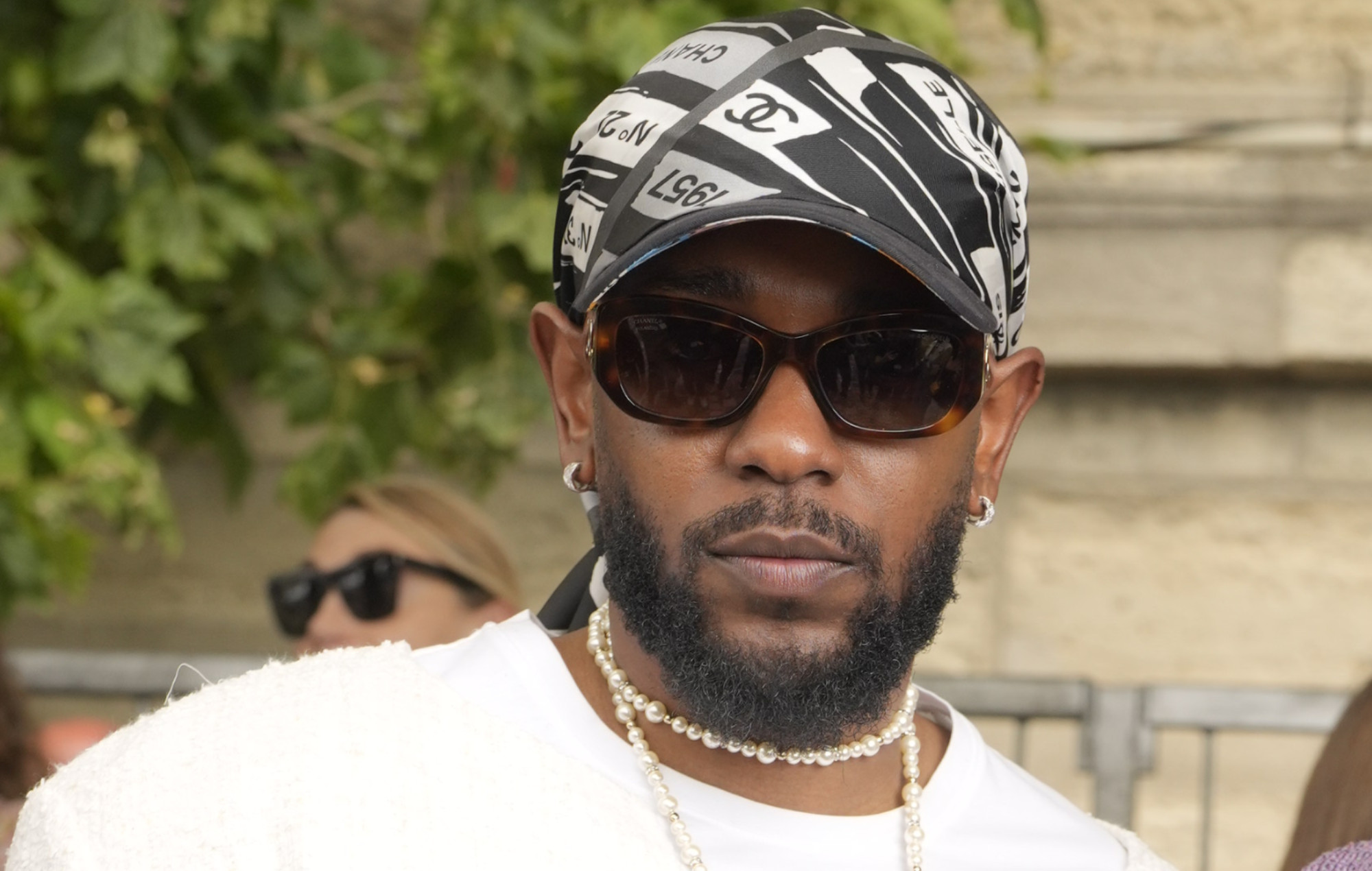 Kendrick Lamar au défilé Chanel en juillet 2023. Crédit photo : Swan Gallet/WWD via Getty Images