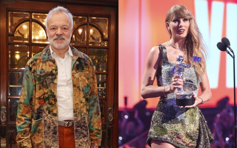 Graham Norton félicite Taylor Swift d'être "si proche de la normale" malgré sa célébrité : "C'est remarquable"