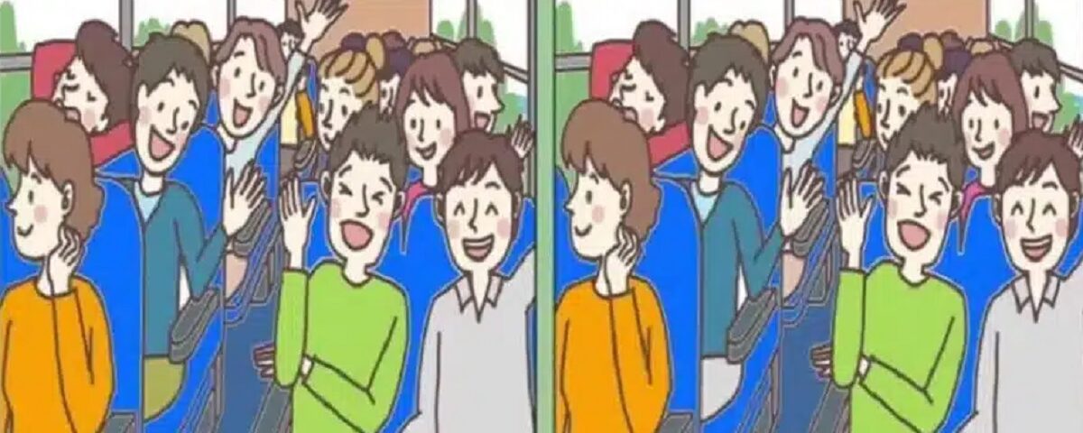 Si vous parvenez à identifier les 3 différences cachées dans l’image, votre QI se situe entre 103 et 109.