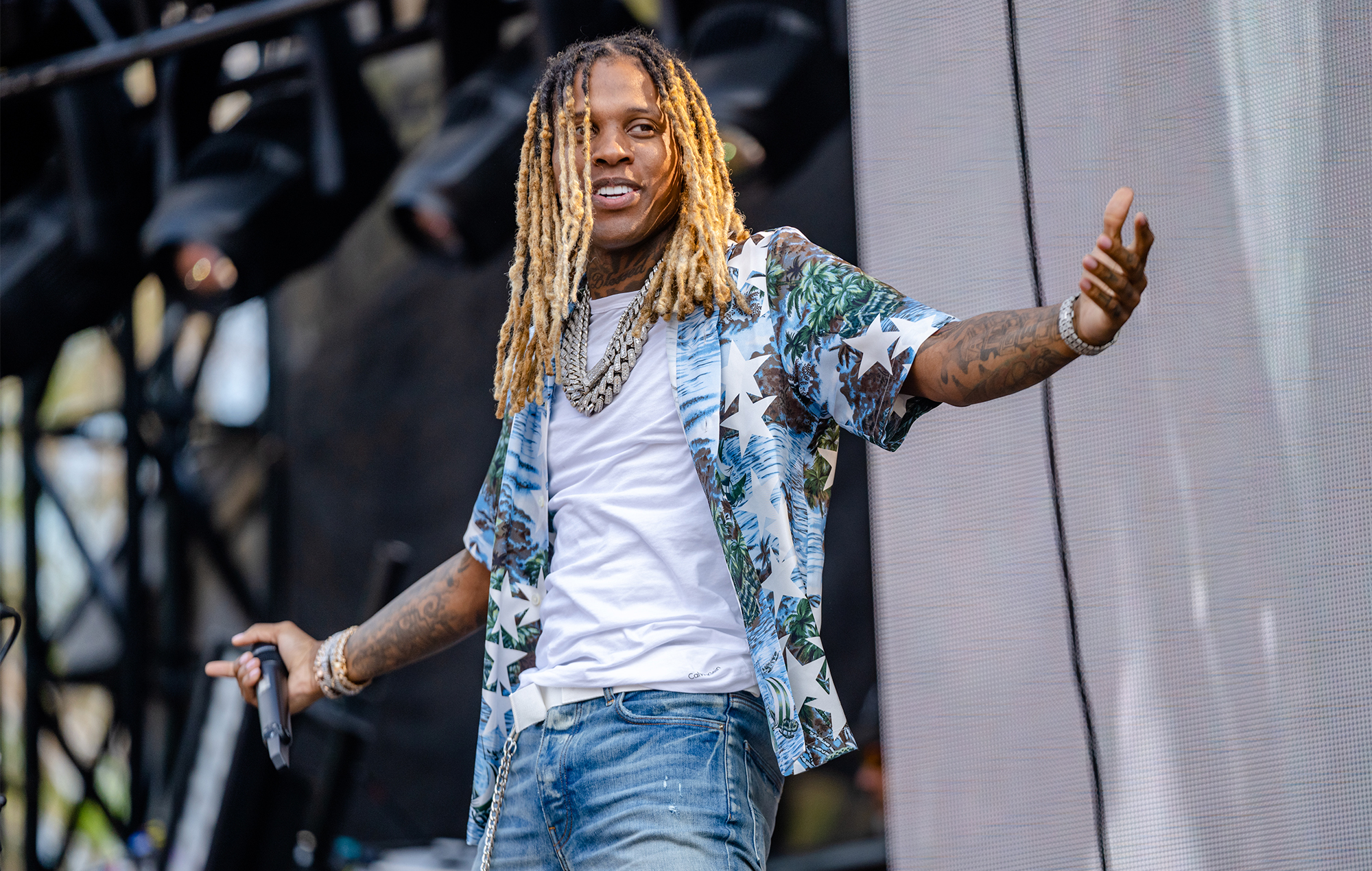 Lil Durk. Crédit : Josh Brasted/FilmMagic