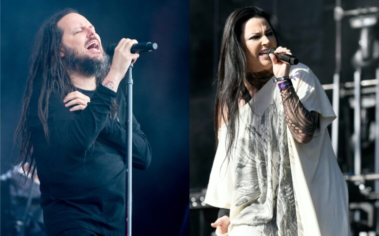 Regardez Amy Lee d'Evanescence rejoindre Korn pour "Freak On A Leash"