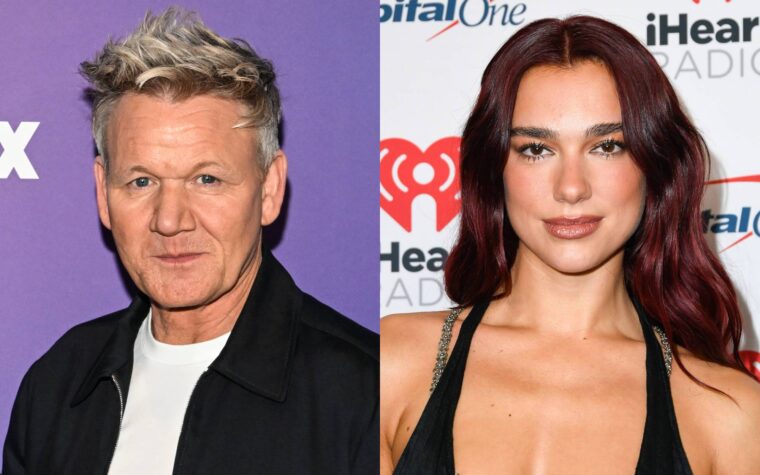 Regardez Gordon Ramsay cracher l'étrange cocktail Diet Coke de Dua Lipa
