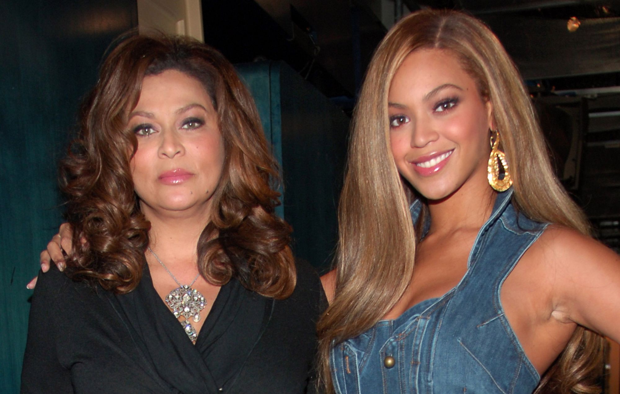 Beyoncé et Tina Knowles en 2005 