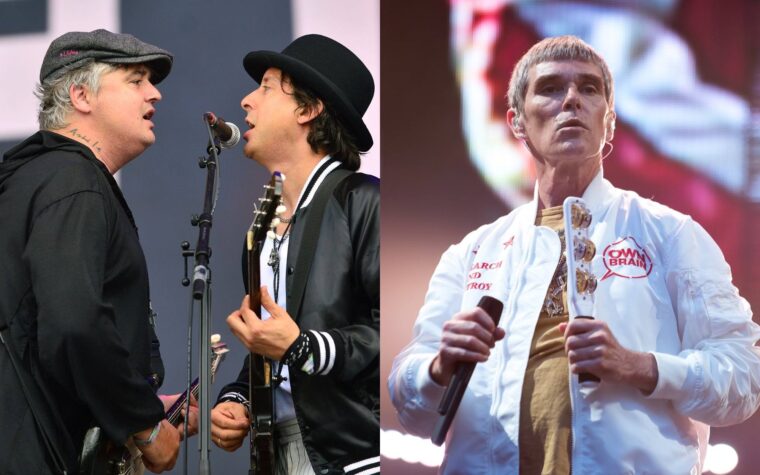 Regardez les Libertines rendre hommage aux Stone Roses avec une reprise de "Waterfall" à Manchester