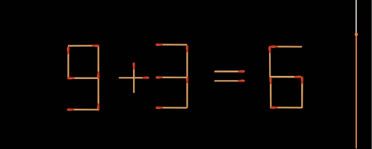 Défi d’allumettes : Votre QI est-il à la hauteur pour résoudre ce casse-tête en 10 secondes avec un seul mouvement ?