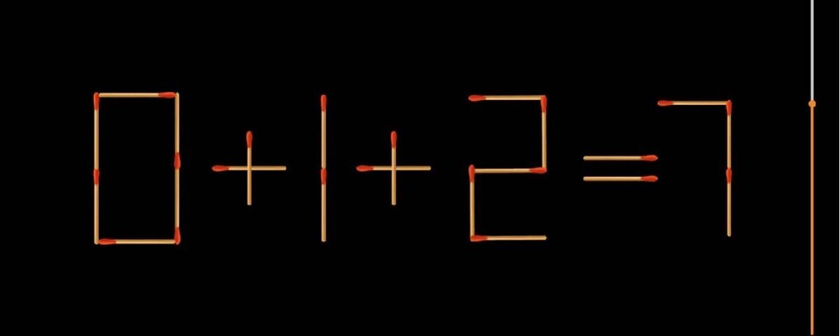 Défi cérébral : Testez votre QI avec ce puzzle d’allumettes en 50 secondes, mettez votre cerveau à l’épreuve ! Défi cérébral : Testez votre QI avec ce puzzle d’allumettes en 50 secondes, mettez votre cerveau à l’épreuve !