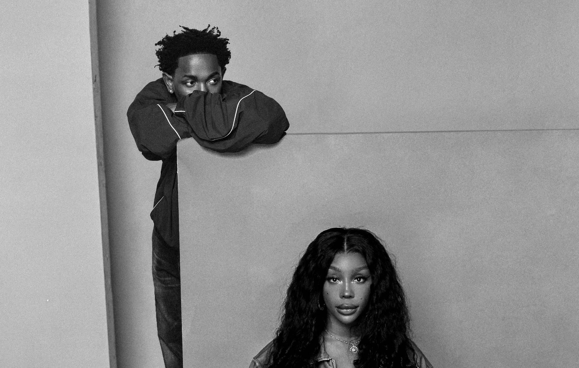 Kendrick Lamar et SZA. Crédit : André D. Wagner