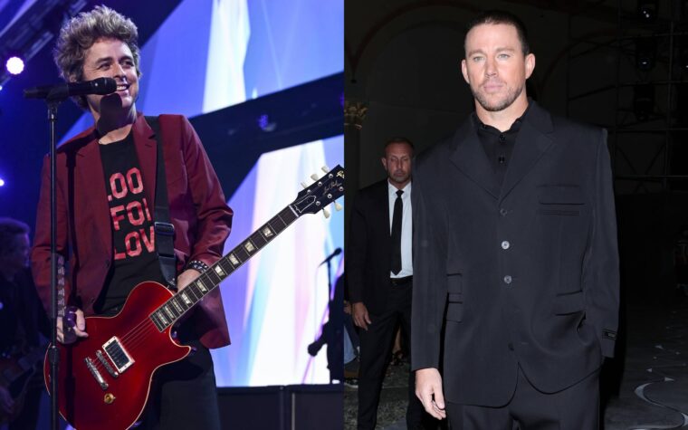 Billie Joe Armstrong et Channing Tatum aperçus au match de Wrexham