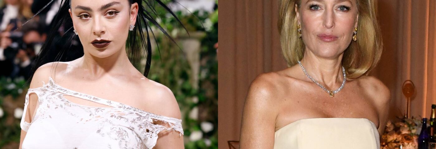 Charli XCX et Gillian Anderson échangent sur leur caractère « chic et connard »
