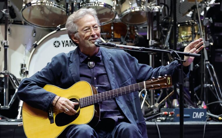 Eric Clapton annonce les défilés du printemps 2025 au Royaume-Uni