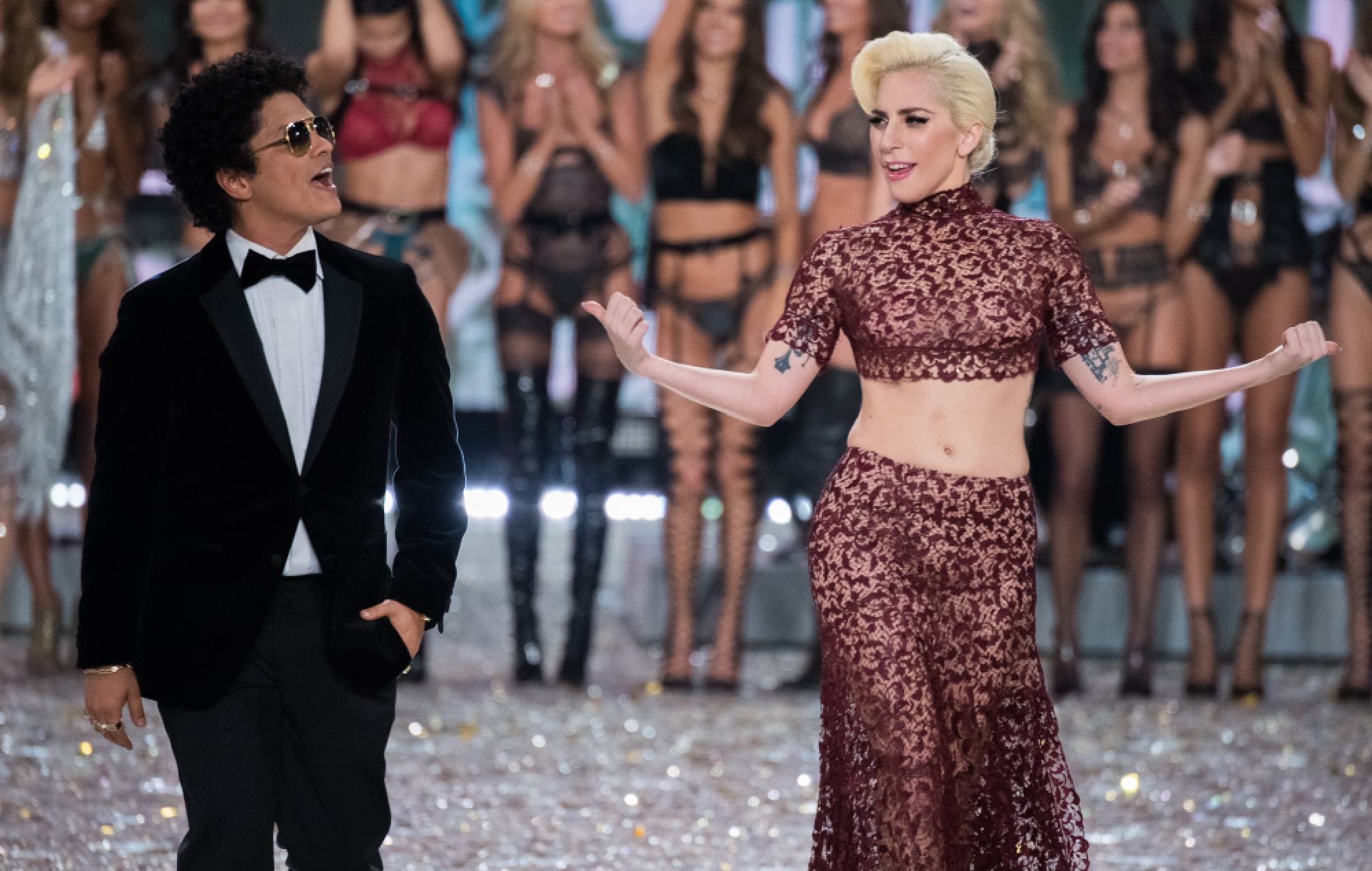 Bruno Mars et Lady Gaga
