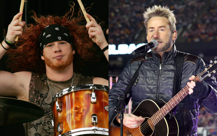 Le batteur de Hinder admet qu'il a "presque été battu" par Chad Kroeger de Nickelback à cause d'une blague