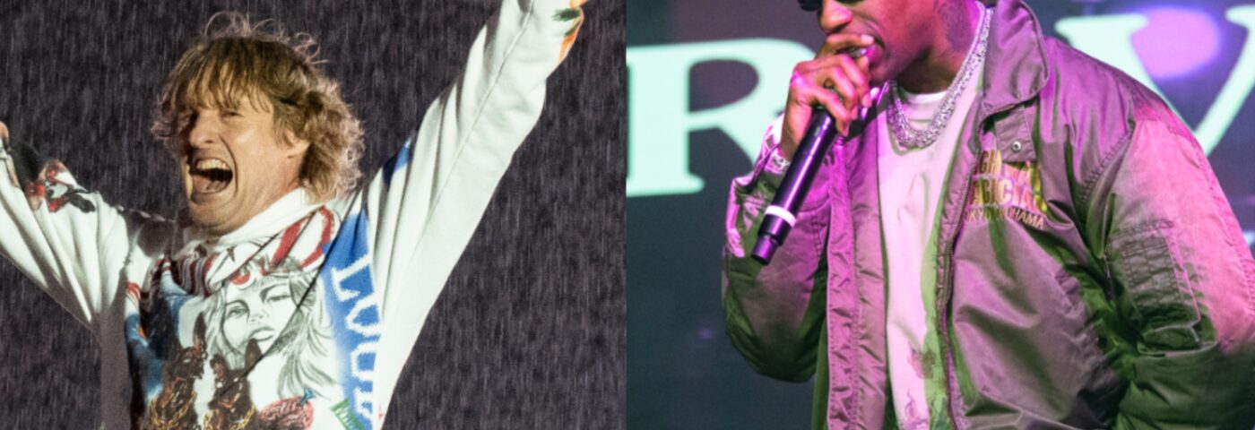 Regardez Owen Wilson interpréter « FE!N » sur scène avec Travis Scott au Rolling Loud Festival