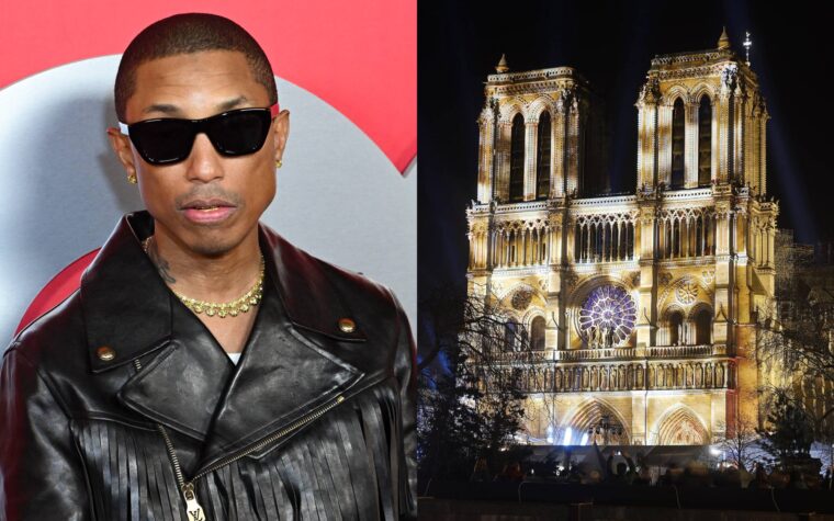 Regardez Pharrell Williams interpréter « Happy » avec une chorale à la réouverture de la cathédrale Notre-Dame