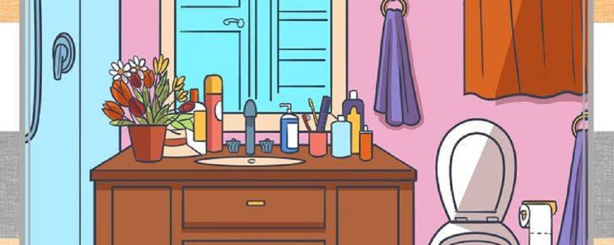 Illusion d’optique et test de QI : 3 % des gens seulement repèrent un chapeau dans cette salle de bain en 5 secondes