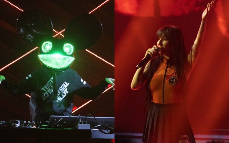 Une collaboratrice de Deadmau5 répond en affirmant qu'elle "mime" la voix du chanteur original : "De la merde arrive"